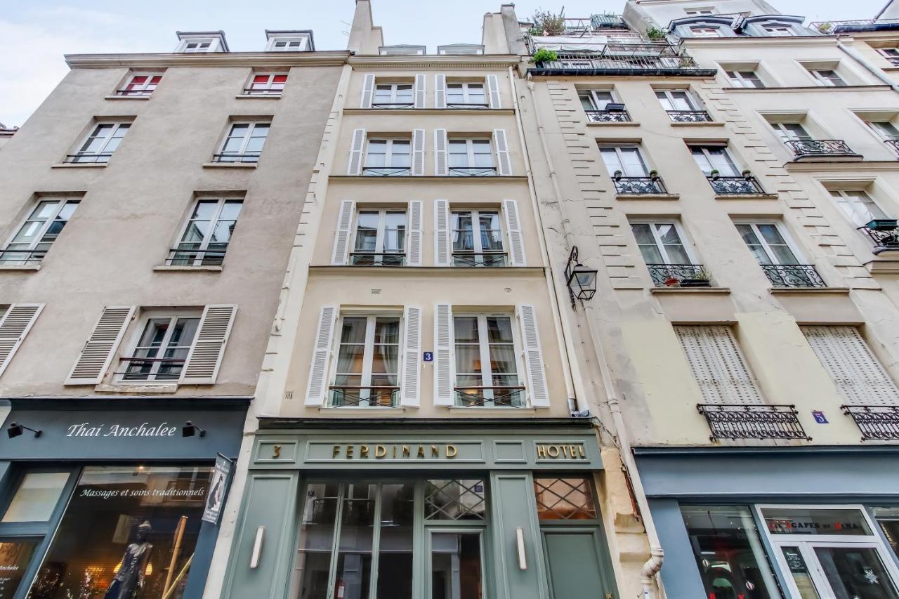 Pick A Flat'S - A Bedroom In Le Marais Paris Bagian luar foto